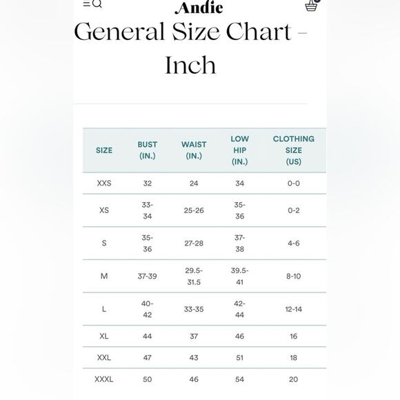 Andie Belted One Piece Swimsuit Medium New With Tags! “The Belmar” Beach Pool - Picture 8 of 8